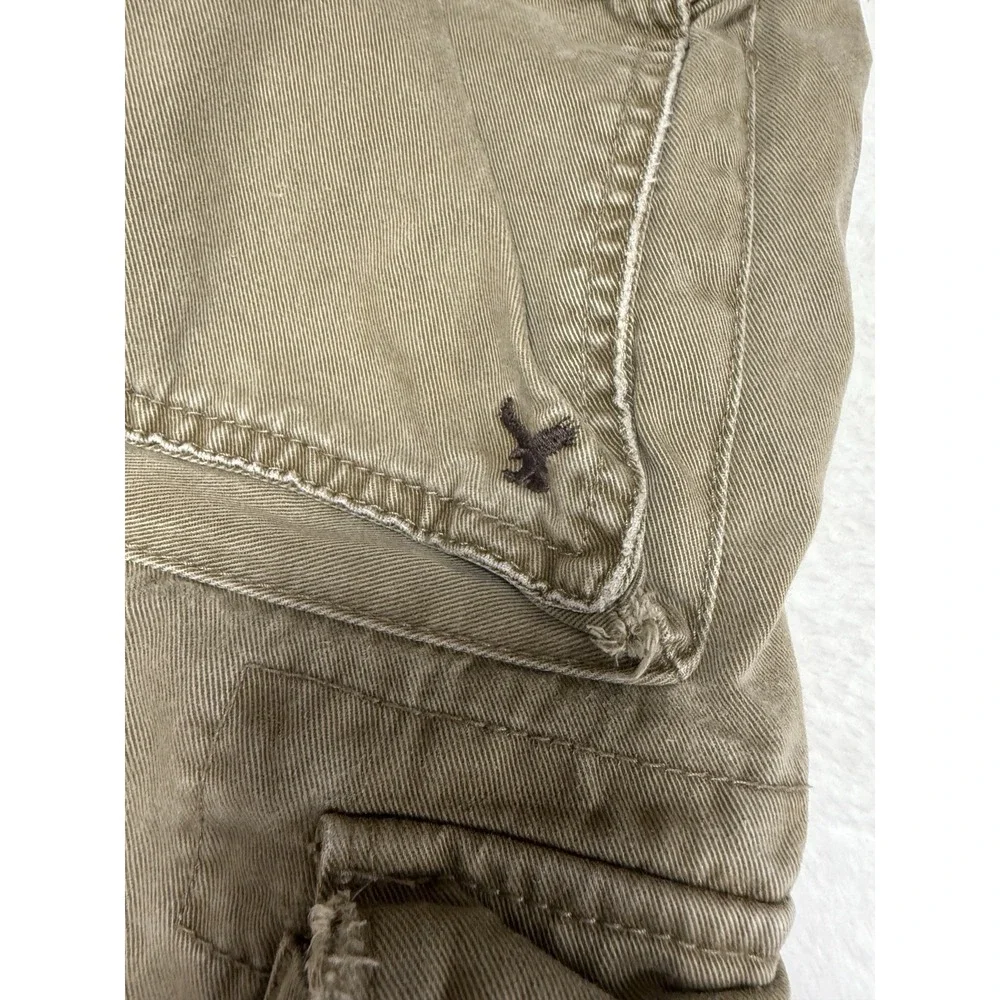 Vintage American Eagle‎ Outfitters Cargo Shorts Mens 31 Khaki Classic Outdoor